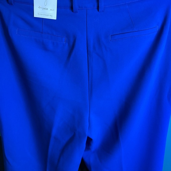 Joie NWT Blue Wide Leg Pants with High-Waisted Design - Picture 9 of 16